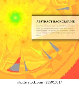 Abstract vector template design, brochure, Web sites, page, leaflet, with colorful geometric triangular backgrounds, logo and text separately. 