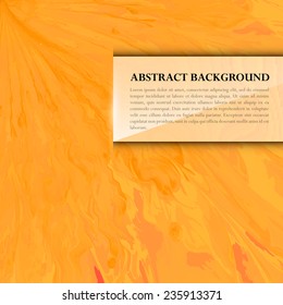 Abstract vector template design, brochure, Web sites, page, leaflet, with colorful geometric triangular backgrounds, logo and text separately. 