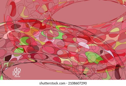 Plantilla vectorial abstracta con formas geométricas futuristas multicolores de marco de alambre. concepto de modelo de ciencia digital en malla 3D. Diseño de tecnología web. Líneas onduladas y textura de cuadrícula. Patrón de arte óptico.