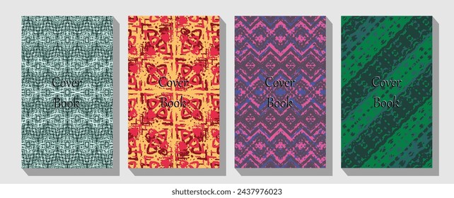  Abstract vector template in hi-tech style.  Colorful geometric background, vector illustration.
