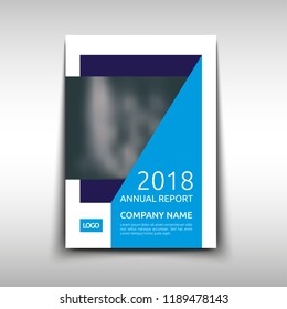 Abstract vector template layout for brochure, flyer, booklet, cover.