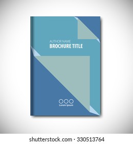 Abstract 
Vector Template Layout For Brochure, Flyer, Booklet, Cover.