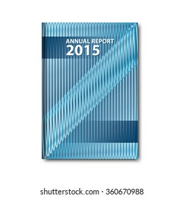 Abstract vector template layout for brochure, flyer, booklet, cover.