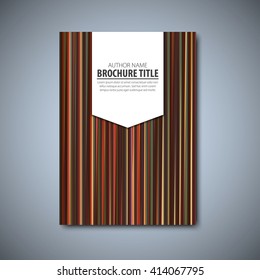 Abstract vector template layout for brochure, flyer, booklet, cover.