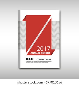 Abstract vector template layout for brochure, flyer, booklet, cover.