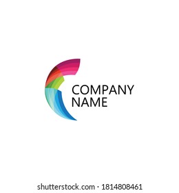 abstract vector template logo illustration design