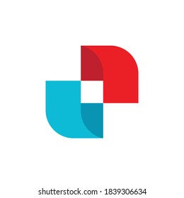 abstract vector template logo illustration design