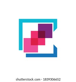 abstract vector template logo illustration design