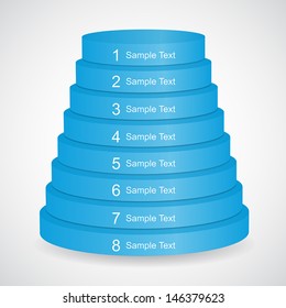 Abstract vector template for your business presentation