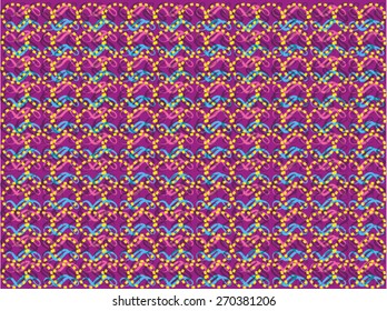 Abstract vector Textile pattern.