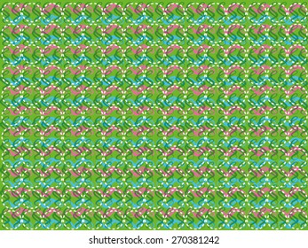 Abstract vector Textile pattern.