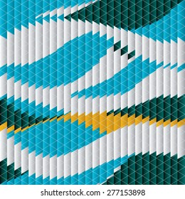Abstract vector textile seamless pattern with marine colors.