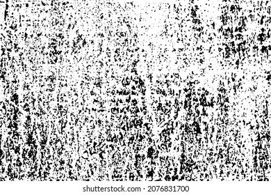 Textura vectorial abstracta de chapa oxidada metálica, fondo de efecto texturado de grano negro y blanco para el diseño