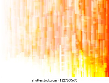 abstract vector texture, mosaic fading pattern in sunset colors