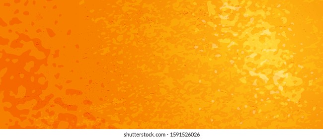 Abstract Vector Texture Of Orange Fruit Peel. Bright Citrus Skin Background 