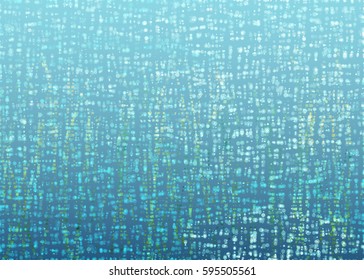 Textura de vector abstracta. Rayas de color cuadradas y redondeadas parecidas a las algas. 