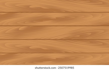 Abstract vector texture of wooden brown plank