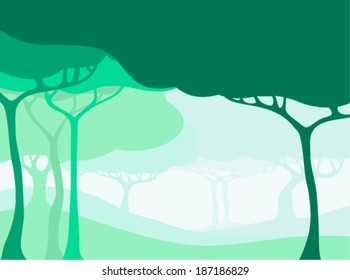 Abstract vector trees