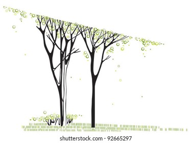 Abstract vector trees
