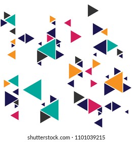 Abstract Vector Triangle Background 