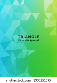 Abstract vector triangle background Applicable for design cover, presentation, invitation, flyer, annual report, poster and business card, desing packaging - Vector