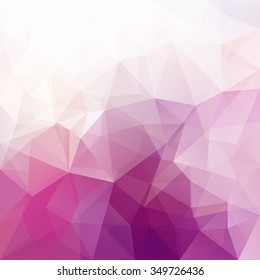 Abstract vector triangle background in bright colors