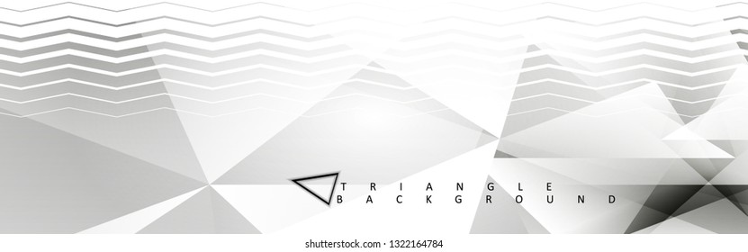 Abstract vector triangle background with colorful gradient. Vector EPS 10. Vector illustration