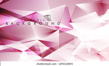 Abstract vector triangle background for use in design in eps 10