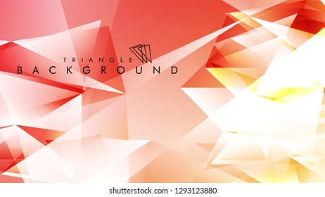Abstract vector triangle background for use in design in eps 10