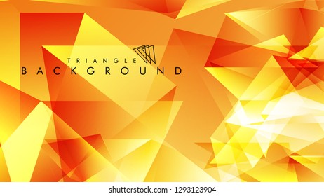 Abstract vector triangle background for use in design in eps 10