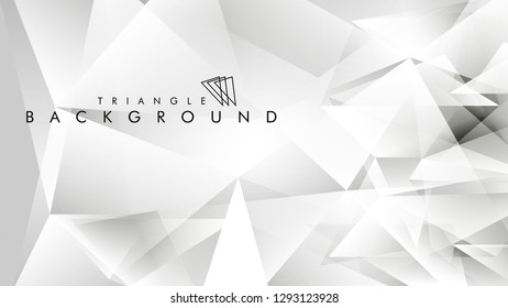 Abstract vector triangle background for use in design in eps 10