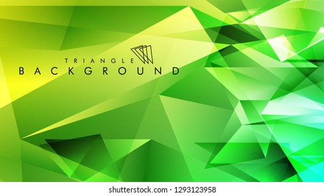 Abstract vector triangle background for use in design in eps 10