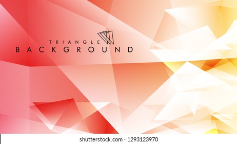Abstract vector triangle background for use in design in eps 10