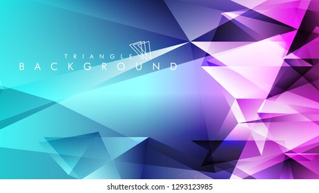 Abstract vector triangle background for use in design in eps 10