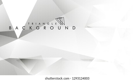 Abstract vector triangle background for use in design in eps 10