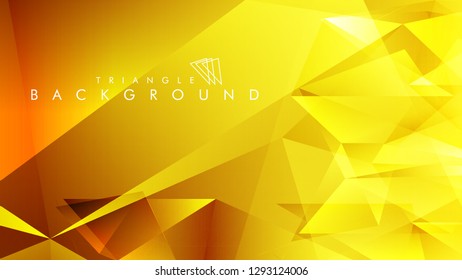 Abstract vector triangle background for use in design in eps 10