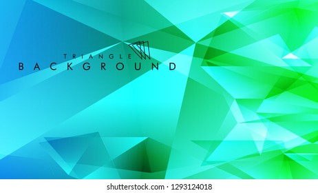 Abstract vector triangle background for use in design in eps 10