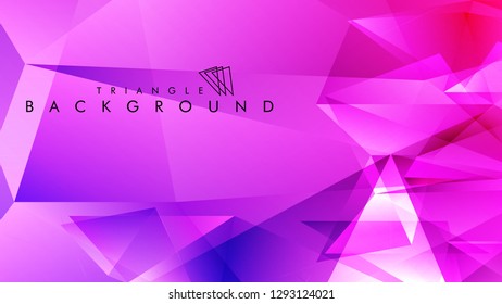 Abstract vector triangle background for use in design in eps 10