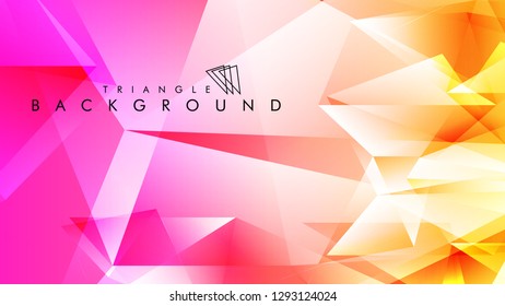 Abstract vector triangle background for use in design in eps 10