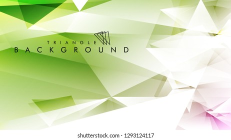 Abstract vector triangle background for use in design in eps 10