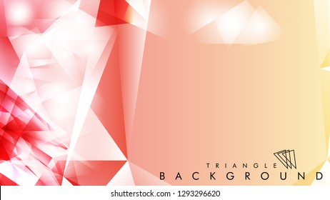 Abstract vector triangle background for use in design in eps 10