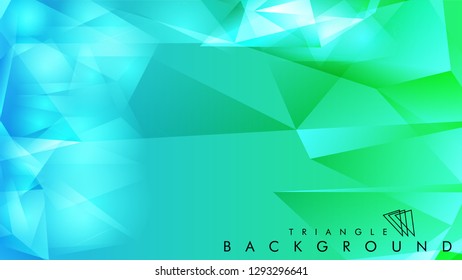 Abstract vector triangle background for use in design in eps 10