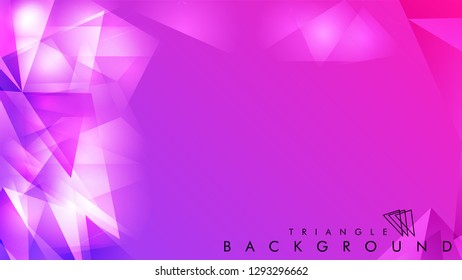 Abstract vector triangle background for use in design in eps 10