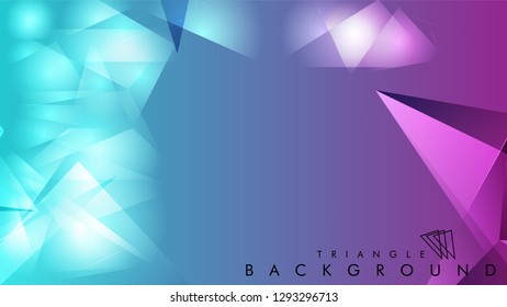Abstract vector triangle background for use in design in eps 10