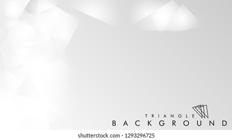 Abstract vector triangle background for use in design in eps 10