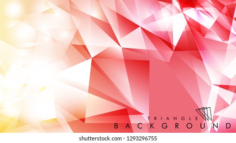 Abstract vector triangle background for use in design in eps 10