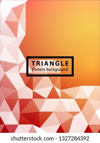 Abstract vector triangle background for use in design in eps 10  Applicable for design cover, presentation, invitation, flyer, annual report, poster and business card, desing packaging – Vector
