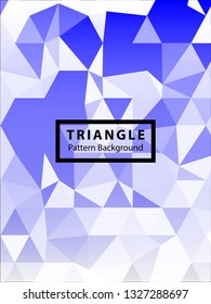 Abstract vector triangle background for use in design in eps 10  Applicable for design cover, presentation, invitation, flyer, annual report, poster and business card, desing packaging – Vector