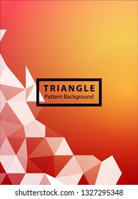 Abstract vector triangle background for use in design in eps 10  Applicable for design cover, presentation, invitation, flyer, annual report, poster and business card, desing packaging – Vector