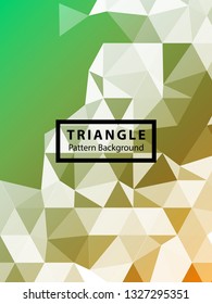 Abstract vector triangle background for use in design in eps 10  Applicable for design cover, presentation, invitation, flyer, annual report, poster and business card, desing packaging – Vector